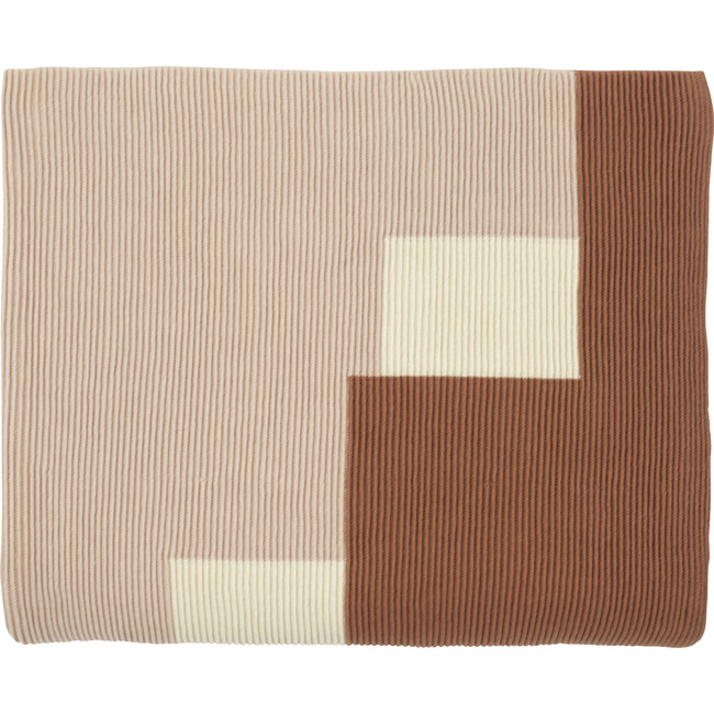 Double Rib Blanket, Blush Multi - Throws - 6