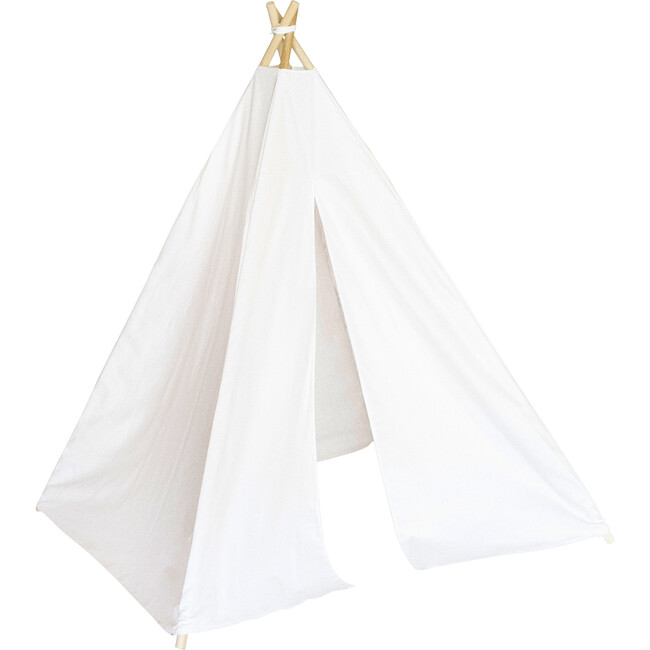 Taylor Play Tent, Solid White - Play Tents - 1
