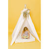Taylor Play Tent, Solid White - Play Tents - 3 - thumbnail