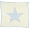 Stars Baby Blanket Set, Blue/Cream - Blankets - 5