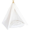Taylor Play Tent, Solid White - Play Tents - 6