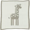 Giraffe Reversible Baby Blanket Set, Neutral - Blankets - 6