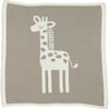 Giraffe Reversible Baby Blanket Set, Neutral - Blankets - 7