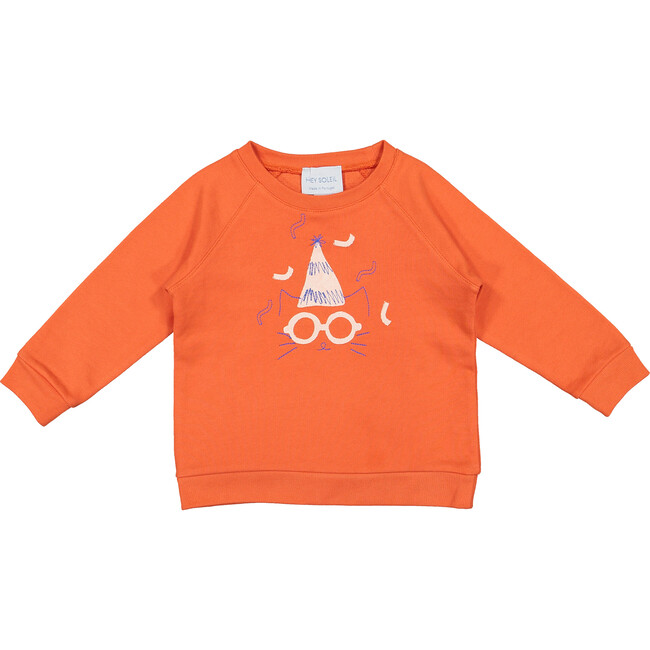 Party Animal Sweatshirt, Red - Shirts - 1