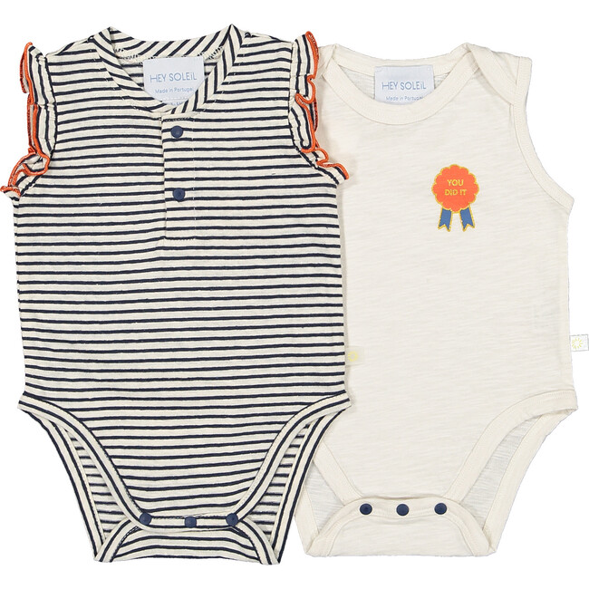 Pack Bodysuits, Ecru