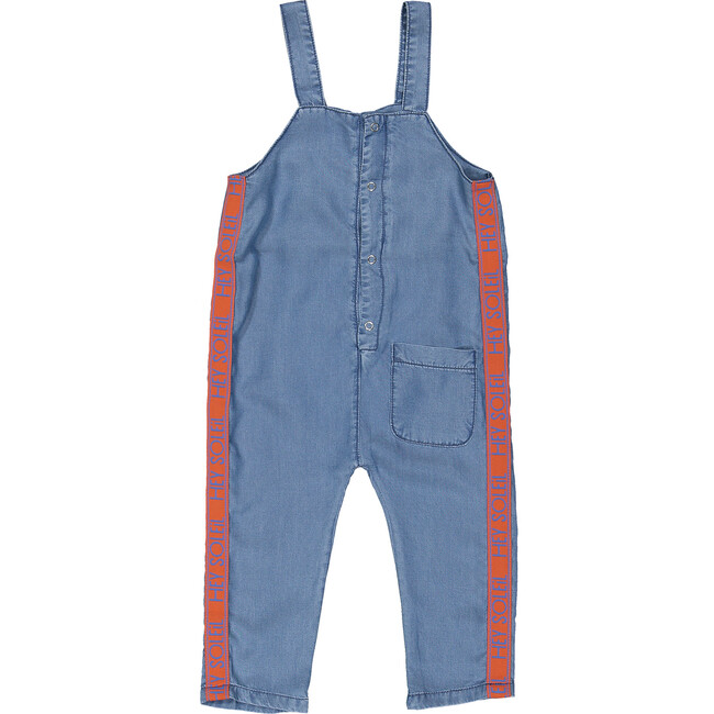 Dungarees Tencel, Blue - Overalls - 1