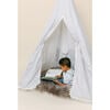 Elijah Play Tent, Black/White Stripes - Play Tents - 5