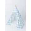 Charles Play Tent, Blue Gingham - Play Tents - 6