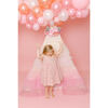 Ruffled Tulle Play Tent, Pink Ombre - Play Tents - 3 - thumbnail
