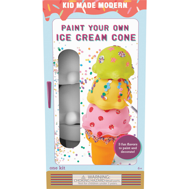 Paint Your Own Ice Cream Cone - Arts & Crafts - 1