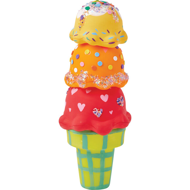 Paint Your Own Ice Cream Cone - Arts & Crafts - 3