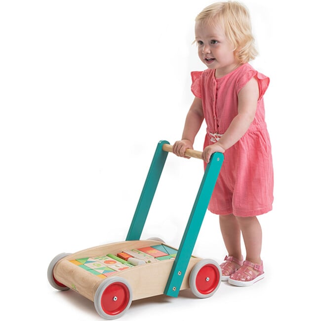 Baby Block Walker - Push & Pull - 4