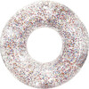 Jumbo 48"  Pool Tube, Multi Color Glitter - Pool Floats - 1 - thumbnail