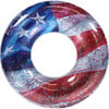 Stars & Stripes 48" Jumbo Glitter Pool Tube - Pool Floats - 1 - thumbnail