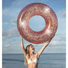 Jumbo 48"  Pool Tube, Rose Gold Glitter - Pool Floats - 2