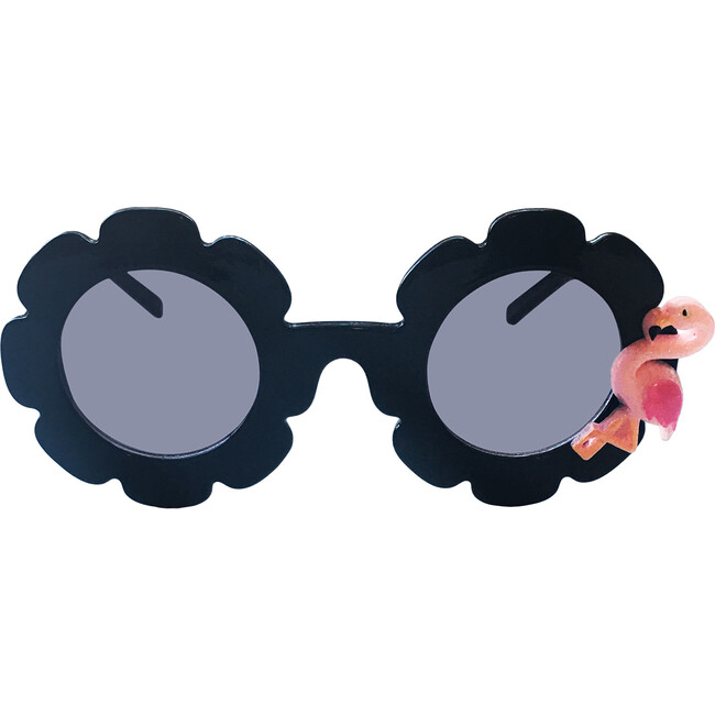 Flamingo Monogrammable Sunglasses, Black