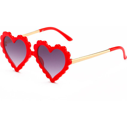 Heartbreaker Sunglasses, Red - Sunglasses - 1