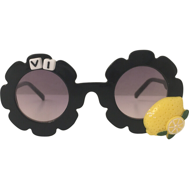 Monogrammable Black Lemon Sunglasses