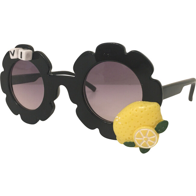 Monogrammable Black Lemon Sunglasses - Sunglasses - 3