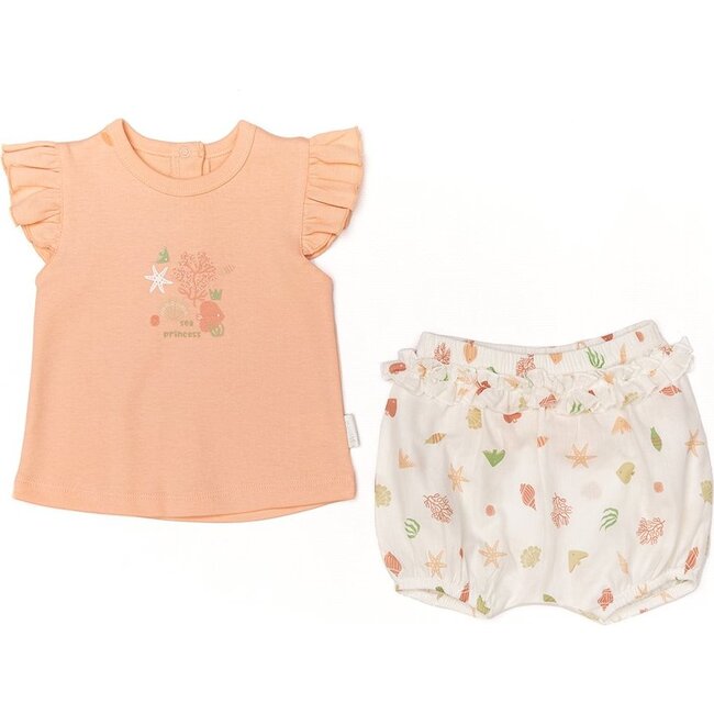 Starfish & Friends Cotton Set, Pink - Mixed Apparel Set - 1