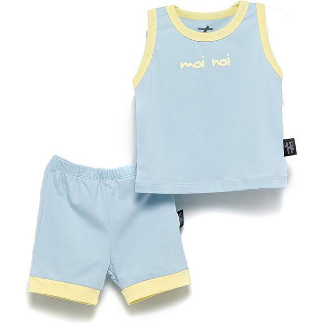 Athletic Outfit Set, Blue - Mixed Apparel Set - 1