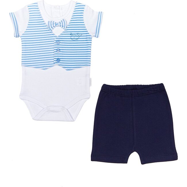 Cute Whale Chic Outfit, Blue