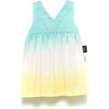Bright Faded Dress, Blue - Dresses - 1 - thumbnail