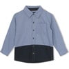 Lucca Shirt, Faded Denim - Shirts - 1 - thumbnail