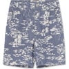 Hugin Shorts, Deep Peacock Blue - Shorts - 1 - thumbnail