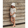 Gani Swim Tee-Shirt, Yellow Anise Flower - T-Shirts - 3