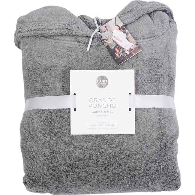 Grande Poncho, Granite - Towels - 3