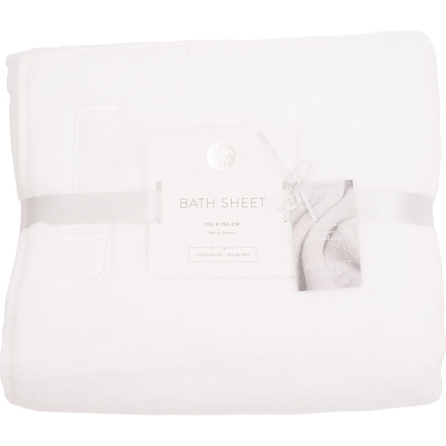 Bath Sheet, Snow - Towels - 4