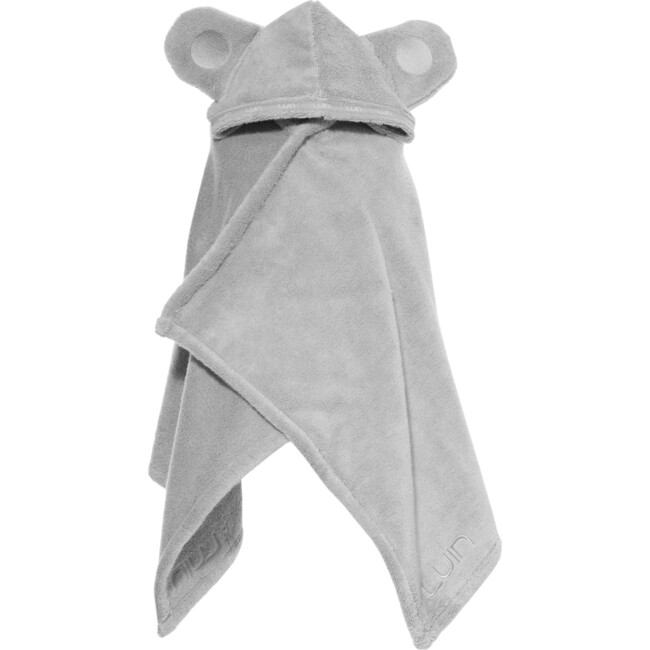 Baby Cape Towel, Pearl Grey