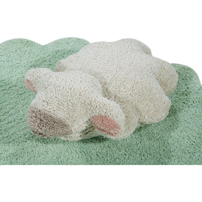 Puffy Washable Rug, Sheep - Rugs - 4