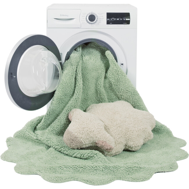 Puffy Washable Rug, Sheep - Rugs - 6