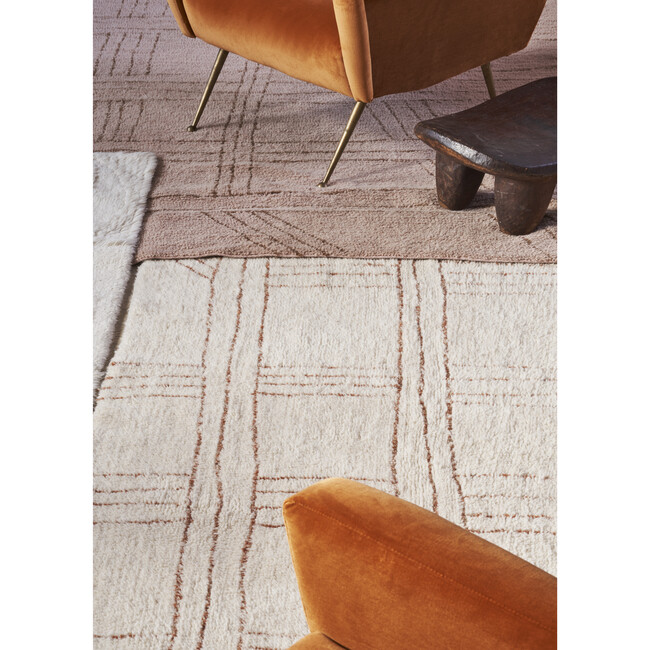 Shuka Woolable Rug, Seashell - Rugs - 3