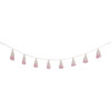 Tie-Dye Tassel Garland, Pink - Wall Décor - 1 - thumbnail