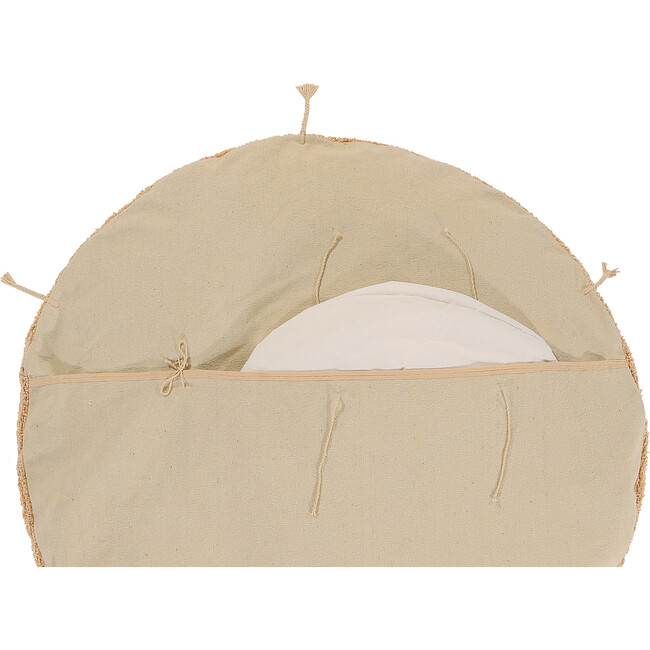 Lou Sleepover Pouffe, Honey - Decorative Pillows - 5