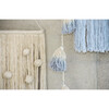Tie-Dye Tassel Garland, Soft Blue - Wall Décor - 3
