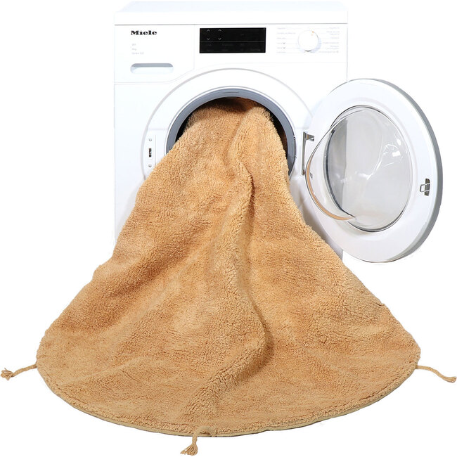 Lou Sleepover Pouffe, Honey - Decorative Pillows - 6