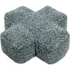 Plus Washable Floor Cushion, Blue - Decorative Pillows - 3
