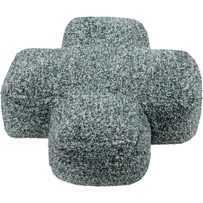 Plus Washable Floor Cushion, Blue - Decorative Pillows - 5