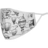 Mens 4-Pack Coloring Face Masks, Novelty - Face Masks - 3