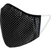 Womens 4-Pack Face Masks, Black - Face Masks - 3