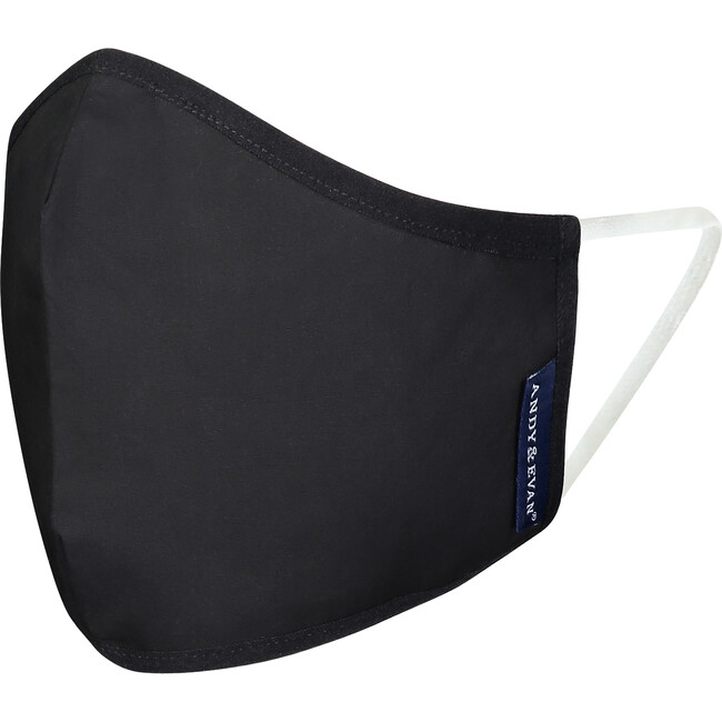 Womens 4-Pack Face Masks, Black - Face Masks - 5