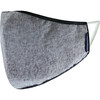 Mens 4-Pack Face Masks, Grey - Face Masks - 2
