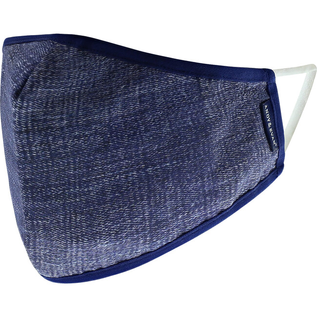 Boys 4-Pack Child Face Masks, Blue - Face Masks - 5