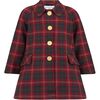 Islington Coat, Robin Tartan - Wool Coats - 1 - thumbnail