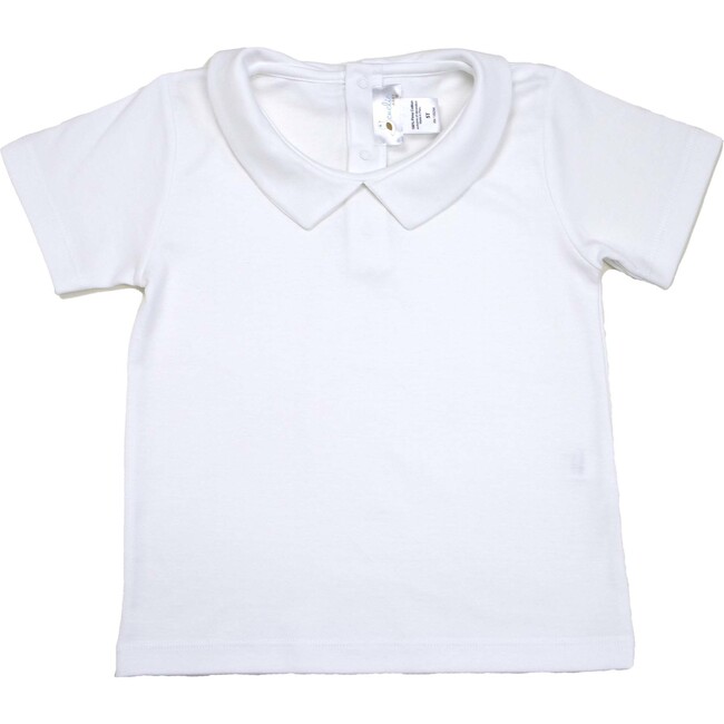 Short Sleeve Shirt, White - Shirts - 1