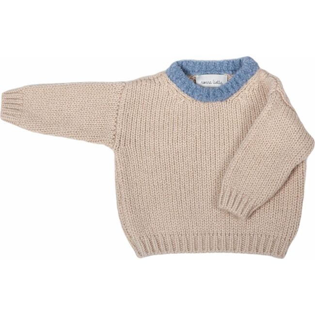 Sweater, Oyster / Azzurro - Sweaters - 1
